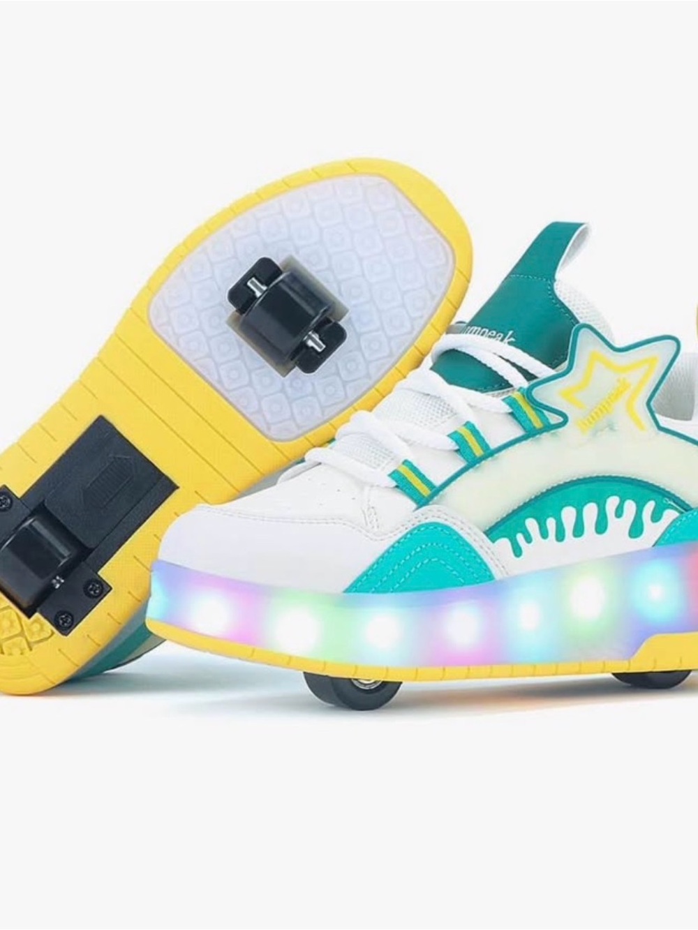 Light Up Roller Shoes - Unisex Youth Size 5.5
